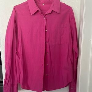 Pink Top & Shorts Set